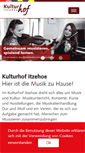 Mobile Screenshot of kulturhof-itzehoe.de